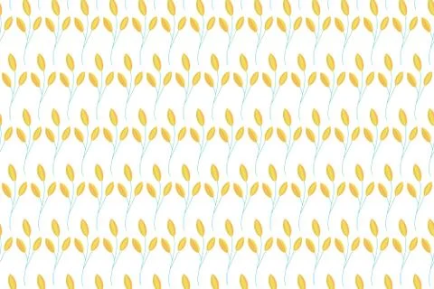 Floral repeating pattern. Summer floral background. Stock Illustration