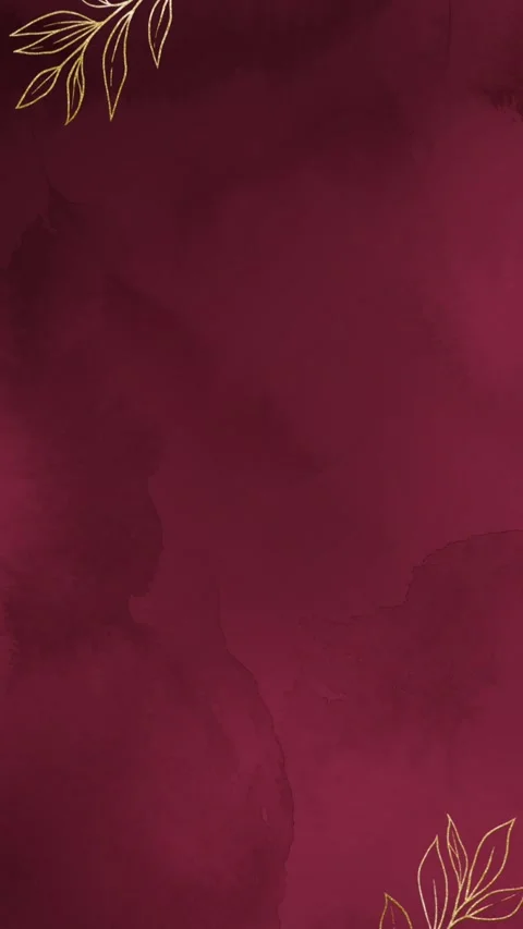 Floral ruby wedding invitation video vertical background blank template_2 Stock Footage 310200467