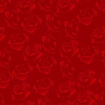 Floral seamless background for design Stock Illustration