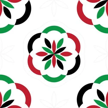 Floral seamless background Stock Illustration
