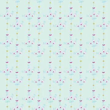Floral seamless background pattern Stock Illustration