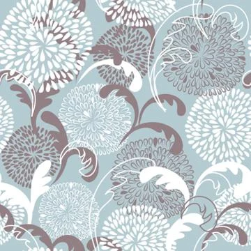 Floral seamless beautiful pattern Stock-Illustration