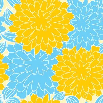 Floral seamless beautiful pattern Stock-Illustration