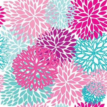Floral seamless beautiful pattern Stock Illustration