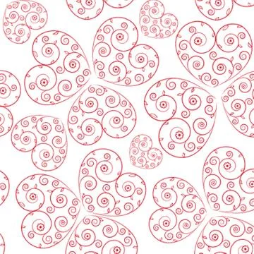 Floral seamless beautiful pattern 스톡 일러스트