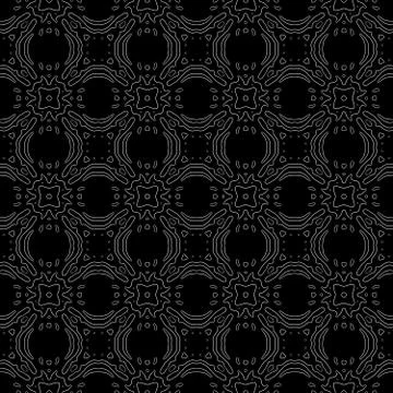 Floral seamless generated texture Stock Illustration