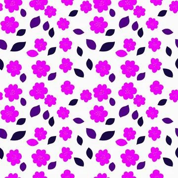 Floral Seamless Pattern. Abstract texture in Rustic Style for Linen, Chintz Stock Illustration