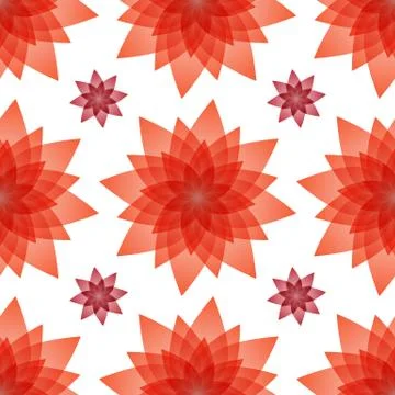 Floral seamless pattern background. Stock Illustration