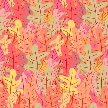 Floral seamless pattern background. Vector illustration for fabric and gift w Stock Illustration