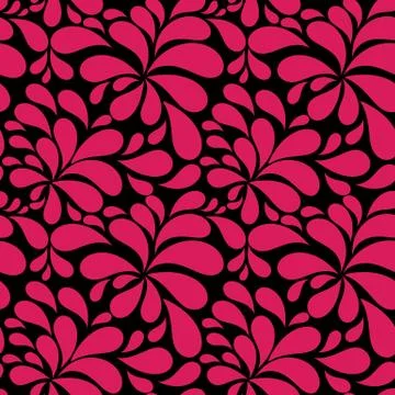 Floral Seamless Pattern Background for Wedding and Birthday. Vec 스톡 일러스트