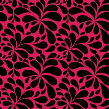 Floral Seamless Pattern Background for Wedding and Birthday. Vec 스톡 일러스트