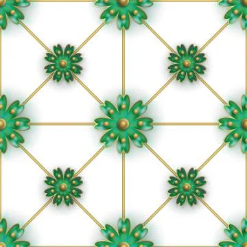 Floral seamless pattern for fabrics, textiles, wallpaper, paper. Vector. Violet Stock Illustration