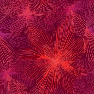 Floral seamless pattern. Flower background. Flourish garden texture Stock Illustration