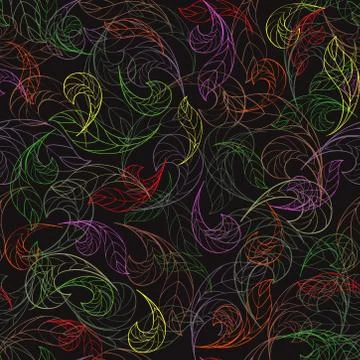 Floral seamless pattern. Flower background. Flourish garden texture Stock Illustration