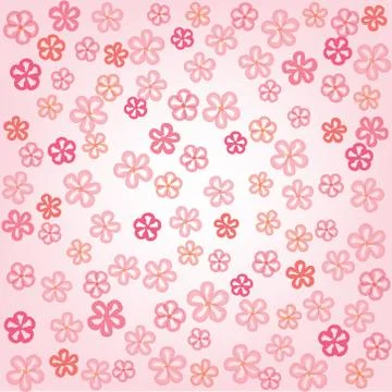 Floral seamless pattern. Flower background. Flourish garden texture Illustrazione stock