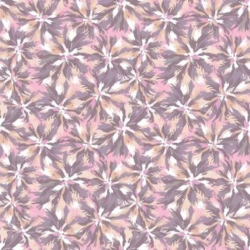 Floral seamless pattern. Flower background. Flourish garden texture Stock Illustration