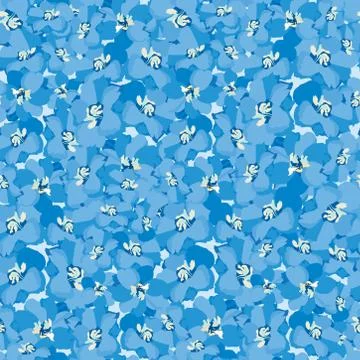 Floral seamless pattern. Flower background. Flourish garden texture Stock Illustration