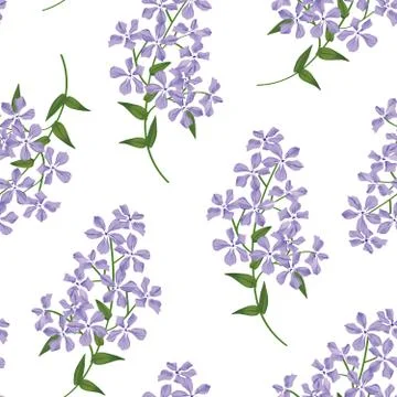 Floral seamless pattern. Flower background. Flourish spring garden Stock Illustration