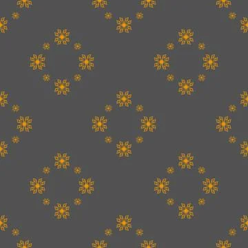 Floral seamless pattern ,flower branches seamless pattern Stock Illustration