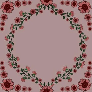 Floral seamless pattern ,flower branches seamless pattern Stock Illustration