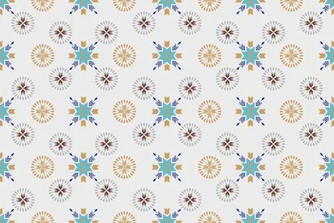 Floral seamless pattern ,flower branches seamless pattern Stock Illustration