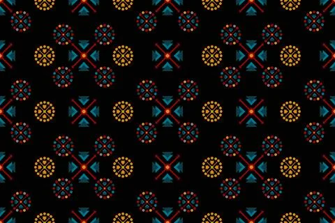 Floral seamless pattern ,flower branches seamless pattern Stock Illustration