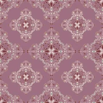 Floral seamless pattern ,flower branches seamless pattern Illustrazione stock