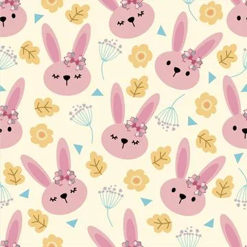 Floral seamless pattern ,flower branches seamless pattern , vector Stockillustratie