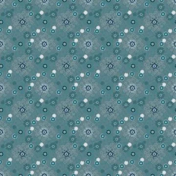 Floral seamless pattern ,flower branches seamless pattern , vector Stockillustratie