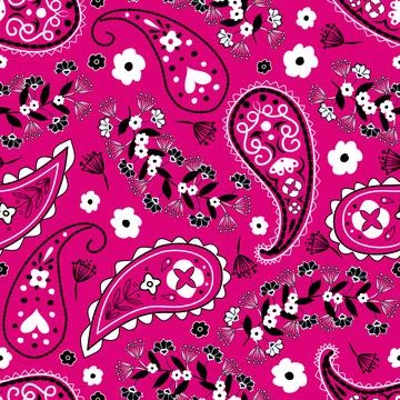 Floral seamless pattern ,flower branches seamless pattern , vector Illustrazione stock