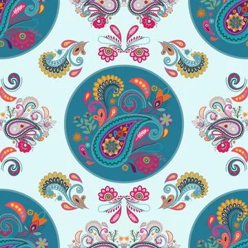 Floral seamless pattern ,flower branches seamless pattern , vector Stockillustratie