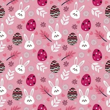 Floral seamless pattern ,flower branches seamless pattern , vector イラスト素材