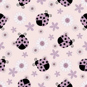 Floral seamless pattern ,flower branches seamless pattern , vector Stockillustratie