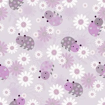 Floral seamless pattern ,flower branches seamless pattern , vector Stockillustratie