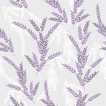 Floral seamless pattern ,flower branches seamless pattern , vector Stock Illustration