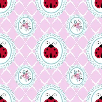 Floral seamless pattern ,flower branches seamless pattern , vector 스톡 일러스트