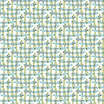 Floral seamless pattern. Green background design. Vector checkered pattern. M Stockillustratie