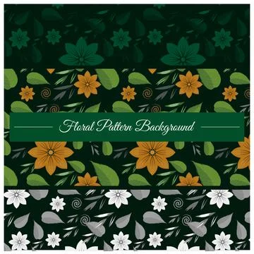 Floral seamless pattern with hand drawn flowers for textile, wallpapers, gi.. イラスト素材