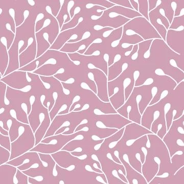 Floral seamless pattern. Illustrazione stock