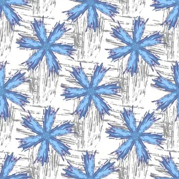 Floral seamless pattern Stock Illustration