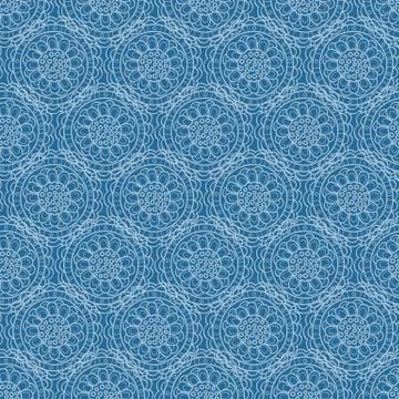 Floral Seamless Pattern Stock Illustration