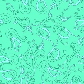 Floral seamless pattern Stock Illustration