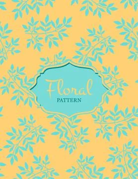 Floral seamless pattern Illustrazione stock