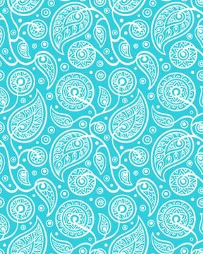 Floral seamless pattern Stock Illustration