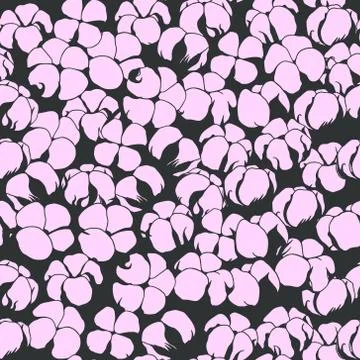 Floral seamless pattern Stock Illustration