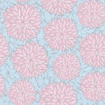 Floral seamless pattern. 스톡 일러스트