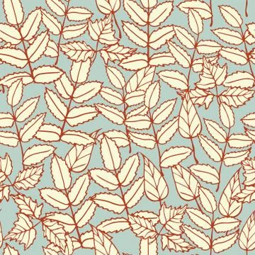 Floral seamless pattern Stock Illustration
