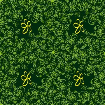 Floral seamless pattern. Stock Illustration