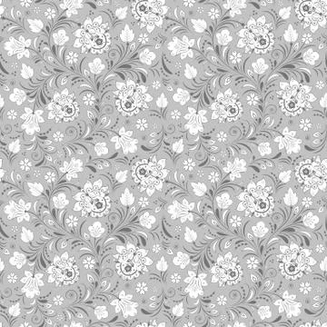 Floral seamless pattern. Stock Illustration