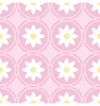 Floral Seamless Pattern Stock Illustration